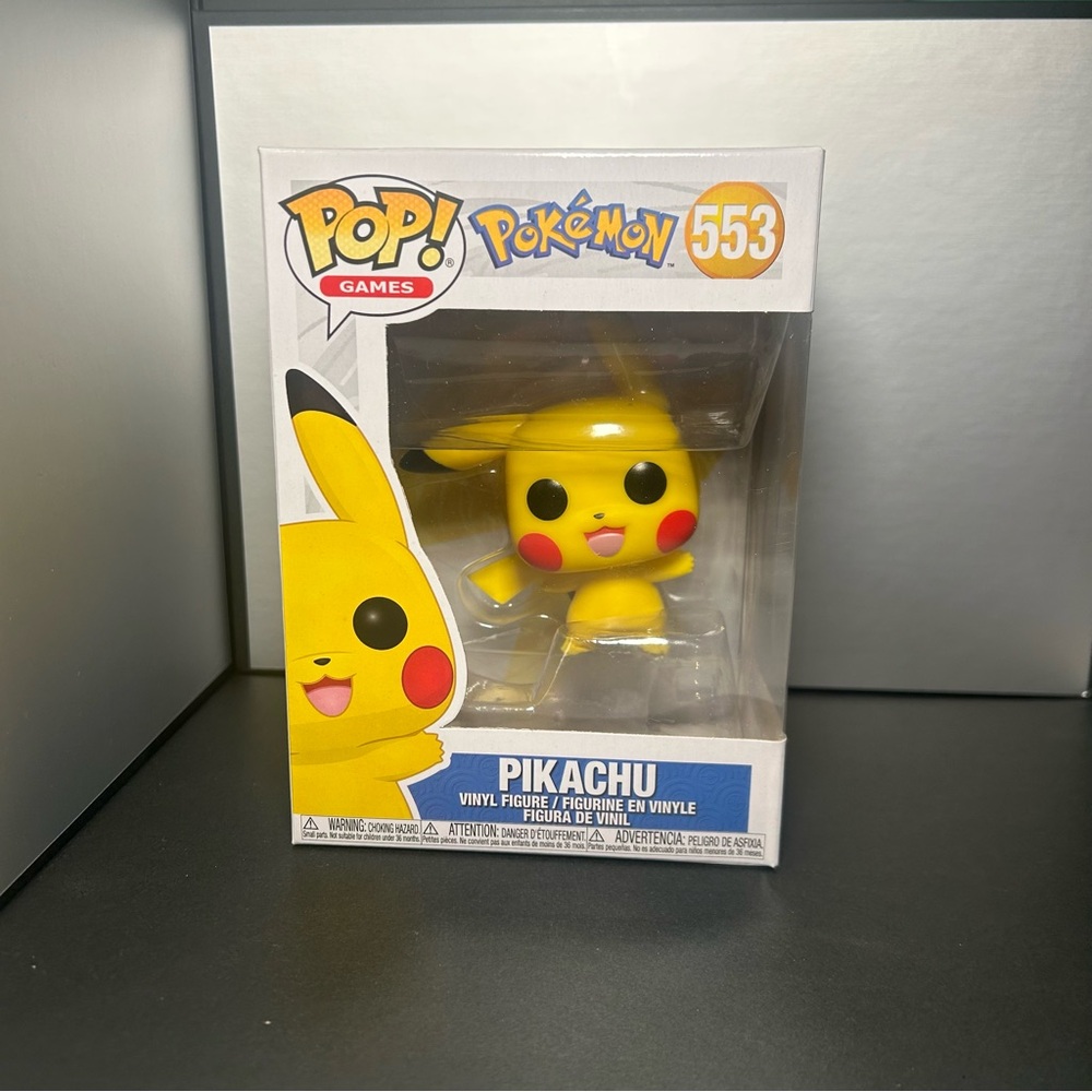 Funko Pop Pikachu Yellow Vinyl Figure